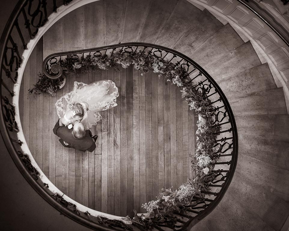Eastington Park Spiral Wedding Staircase