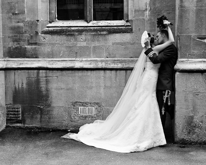 Wedding photograph Cheltenham Ladies College