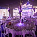 Wedding marquee amazing lighting