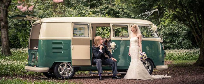 Split Screen VW Campervan wedding